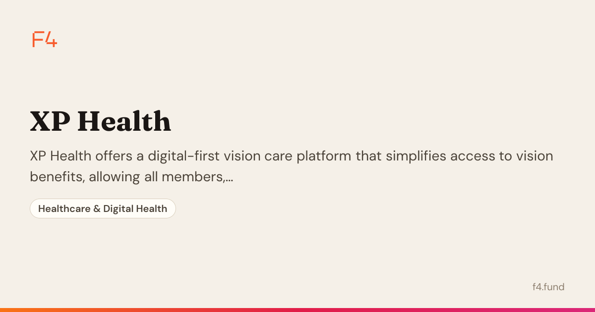 XP Health — Healthcare & Digital Health | F4